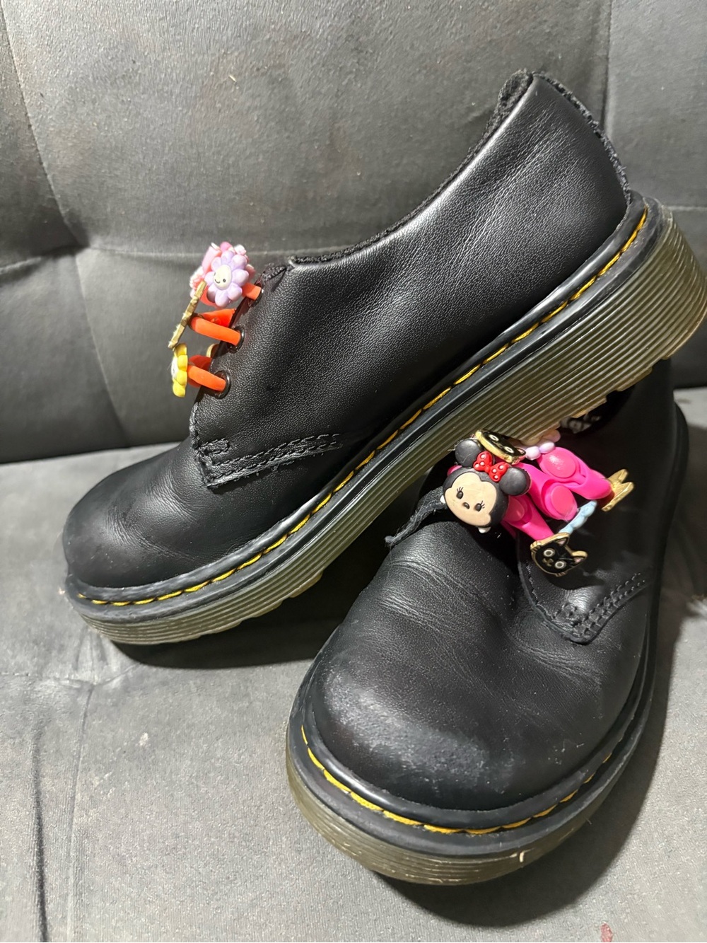 Dr. Martens 1461 Oxford Shoes Children’s Kids Size 13 Black Leather